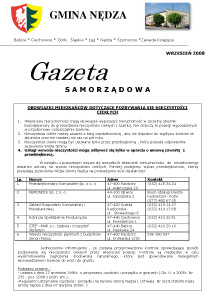 Gazeta Samorządowa nr 09/2008