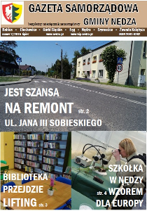 Gazeta Samorządowa gminy Nędza nr 7/2016